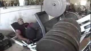 Ronnie Coleman Leg Press 1 tonelada [upl. by Choong]