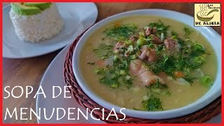 SOPA DE MENUDENCIAS  RECETAS COLOMBIANAS [upl. by Nanis]