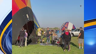 Friends and Lovers Balloon Rally held in Rio Rancho [upl. by Lhok995]