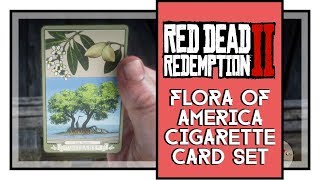 Red Dead Redemption 2 Flora of America Cigarette Card Set All Cards Locations [upl. by Arotak]