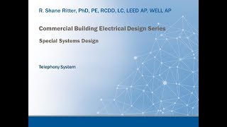 Telephony Systems in Buildings [upl. by Annibo]