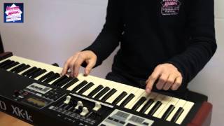 Hammond XK1c Organ Sounds programmiert von Mister Music [upl. by Roleat]