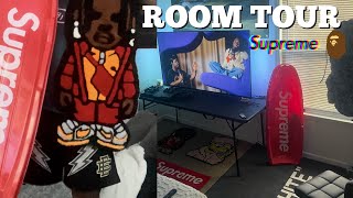 MY INSANE hypebeast room tour 2024 ADDICTED TO SUPREME [upl. by Aleece]