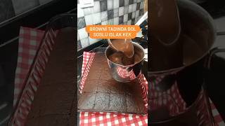 Bol soslu browni tadında🍰kek kektarifleri islakkekbrownie keşfet shorts shortvideo [upl. by Romaine671]