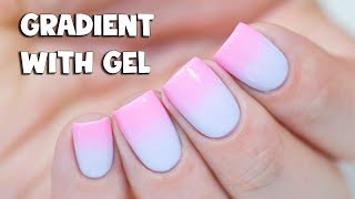 HOW TO MAKE A GRADIENT WITH GEL POLISH  Sponge Method  Indigo Nails [upl. by Ogata]