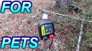 DIY Patriot PE2 Electric Fence For Pets [upl. by Fanestil]