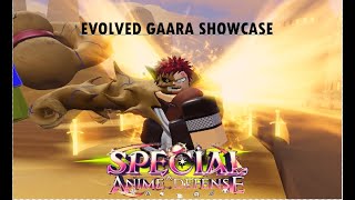 EVOLVED GAARA SHOWCASE SPECIAL ANIME DEFENSE [upl. by Gile]