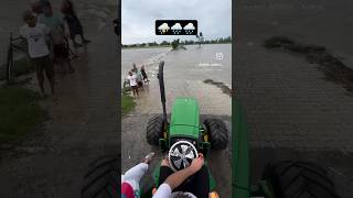 John Deere tractor 🚜🌧️youtubeshorts johndeere5050d johndere trendingshorts viralshorts shorts [upl. by Assetan]