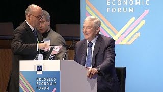 Soros quotaz Európai Uniónak nyomást kell gyakorolnia a jogállamiság fenntartásáértquot [upl. by Ainezey]