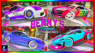 BEST BENNYS CARS IN GTA ONLINE 2024 [upl. by Hsilgne]