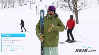 Thoms ReviewRossignol Experience 78 CARBON Skis 2022Skiscom [upl. by Barayon]