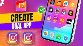 How to Get Dual Apps on iPhone iOS 17  Make Dual Apps on iPhone [upl. by Johen]