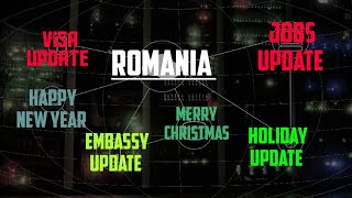 Romania visa  holidays embassy update 2024 [upl. by Ahsitniuq429]