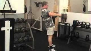 Weight Training For Wrestling Kettlebell Swing [upl. by Airotnes]