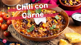 Chili con Carne in nur 40 Minuten 🌶️ REZEPT  eatde [upl. by Hindorff496]