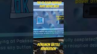 The EZ Flash Parallel Works With Pokemon Battle Revolution [upl. by Ellehsar]