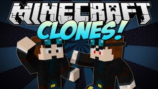 Minecraft  CLONES Copy Yourself or ANY Mob  Mod Showcase 152 [upl. by Mila]