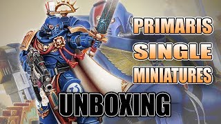 Primaris Captain amp Librarian 40k Unboxing [upl. by Archaimbaud]