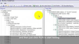 Using CombiTest and the MT8852B to run Bluetooth BR EDR BLE Tests [upl. by Suivatnad620]