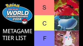 Worlds 2004 Format Tierlist Retro Pokemon TCG [upl. by Spohr101]