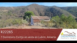 R22285 Cortijo for sale in Lubrín [upl. by Willcox]