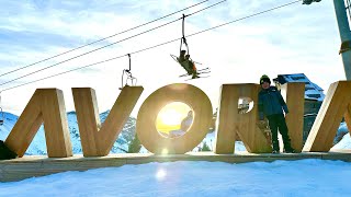 AVORIAZ 2024  Dad amp Lad Snowboard Holiday [upl. by Ayikahs]