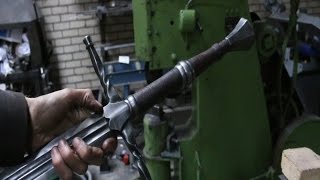 Forging a The Witcher 3 sword the complete movie [upl. by Mandell]