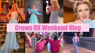 Crown UK Vlog  Pageant Land  The Crown Coach Walk Training  Crownchella  Yoga  Rehearsals [upl. by Arodnap]