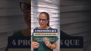 4 PROFISSÕES QUE APOSENTAM MAIS CEDO [upl. by Einahc]