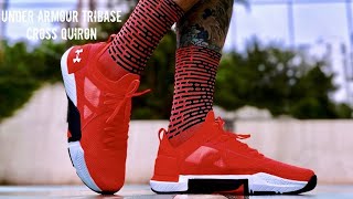 REVIEW 222 UNDER ARMOUR TRIBASE CROSS QUIRON [upl. by Noraf]