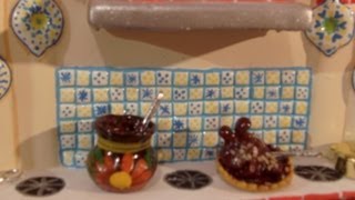 DIY Cómo pintar una cocina de cerámica con adornos tipo talavera 5 de 9 [upl. by Eanore63]