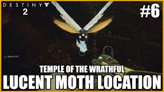 Lucent Moth Location  Temple Of The Wrathful Destiny 2 [upl. by Lynna]