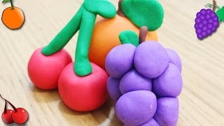 How to Make Popular Playdough Fruits by Hooplakidz How To [upl. by Sethi]