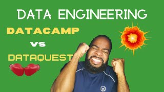 Data Engineering with DataCamp vs DataQuest  datacamp dataquest dataengineering [upl. by Winchell]