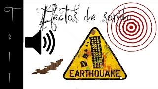 Terremoto  Efecto de sonido [upl. by Gensmer]