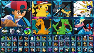 ASH POKEMON TEAM IF ASH ROTATE HIS POKEMON TEAM FOR POKEMON WORLD CHAMPIONSHIP [upl. by Roux751]