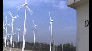 Coxs Bazar 1000KW Capacity Wind Battery Hybrid Power Project02 [upl. by Nonnek2]