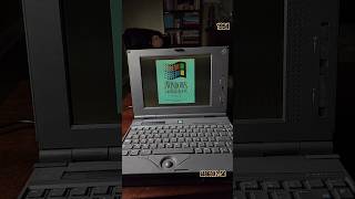 Zenith ZNoteflex NTB005  First impression 1994 short vintagecomputer [upl. by Milzie]