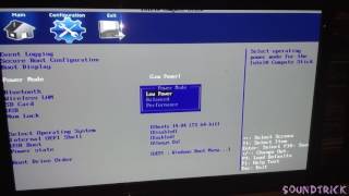 INTEL COMPUTE STICK  BIOS EXPLORATION  STCK1A32WFC [upl. by Eidnyl422]