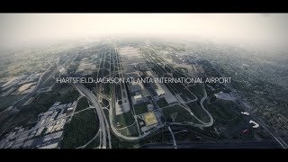 imaginesim P3Dv4  Hartsfield  Jackson Atlanta International Airport Official Trailer [upl. by Teodora]