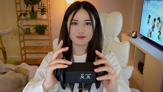 ASMR 43 Minute Rambles amp Lotion Ear Massage ❤️ 3Dio [upl. by Asyle]