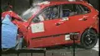 Crash Test 20022004 Seat Ibiza [upl. by Epilif]