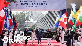 Mandatarios arriban a la sede de la Cumbre de las Américas  Al Rojo Vivo  Telemundo [upl. by Mcgrody]