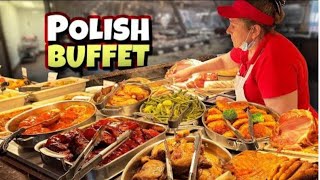 LARGEST All You Can Eat TRADITIONAL Polish Food Buffet in America  Foods to Eat Before You Die 67 [upl. by Ydnat]