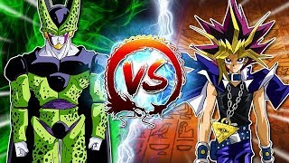 Cell Vs Yami Yugi CellGames  German Sub [upl. by Tnafni]