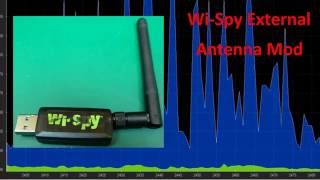 WiSpy External Antenna Mod [upl. by Jepum622]