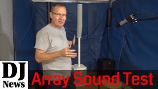 Array Audio Comparison with Electro Voice Evolve 50 and RCF EVOX J8 ElectroVoice RCFAudio DJ News [upl. by Edbert]