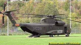 START Transporthubschrauber vom HEER in Zwiefalten  Bundeswehr  Beteiligung MANVÜbung Lkr RT [upl. by Sherrie]