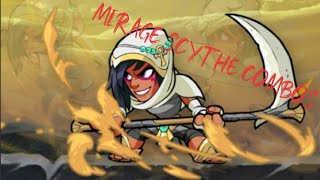 Brawlhalla mirage scythe combos noob to pro [upl. by Lavina]