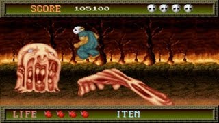 Splatterhouse 1 Arcade Gameplay Playthrough longplay [upl. by Eldoria658]